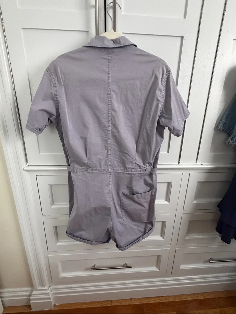 Pistola Lavender Short Sleeve Utility Romper